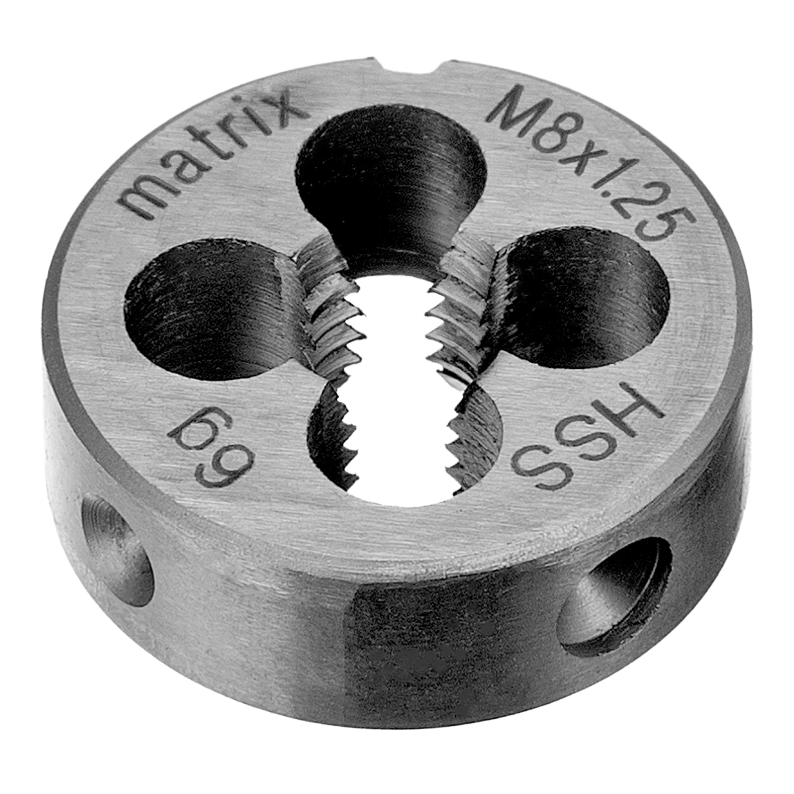 Плашка М8 х 1.25 мм, Р6М5 Matrix 