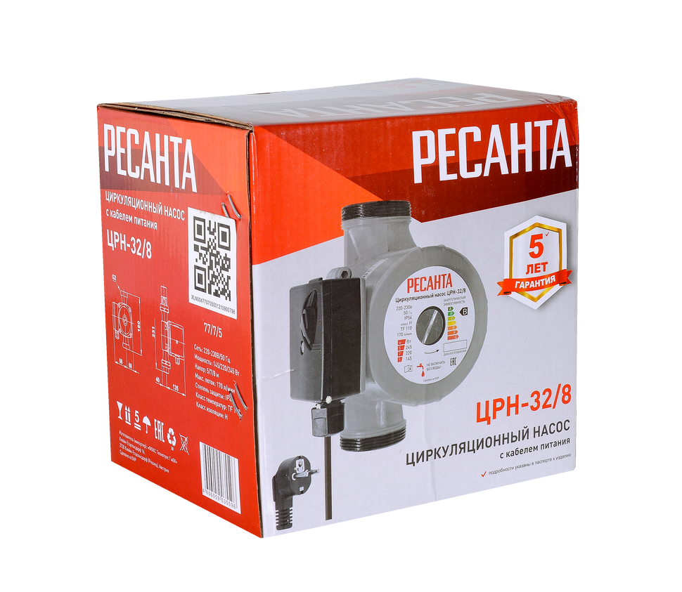 Циркуляционный насос Ресанта ЦРН-32/8 