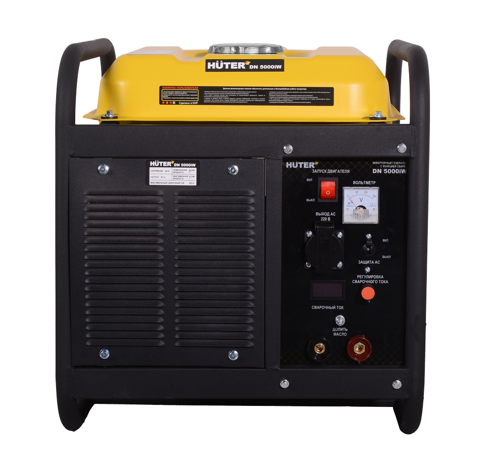 Электрогенератор инверторный Huter DN 5000iW (с функцией сварки) 
