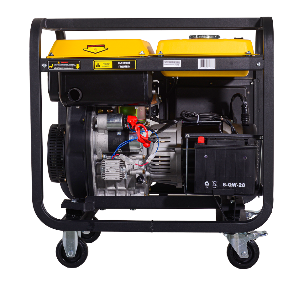 Электрогенератор дизельный LDG 7000LXА Huter 64/2/8 