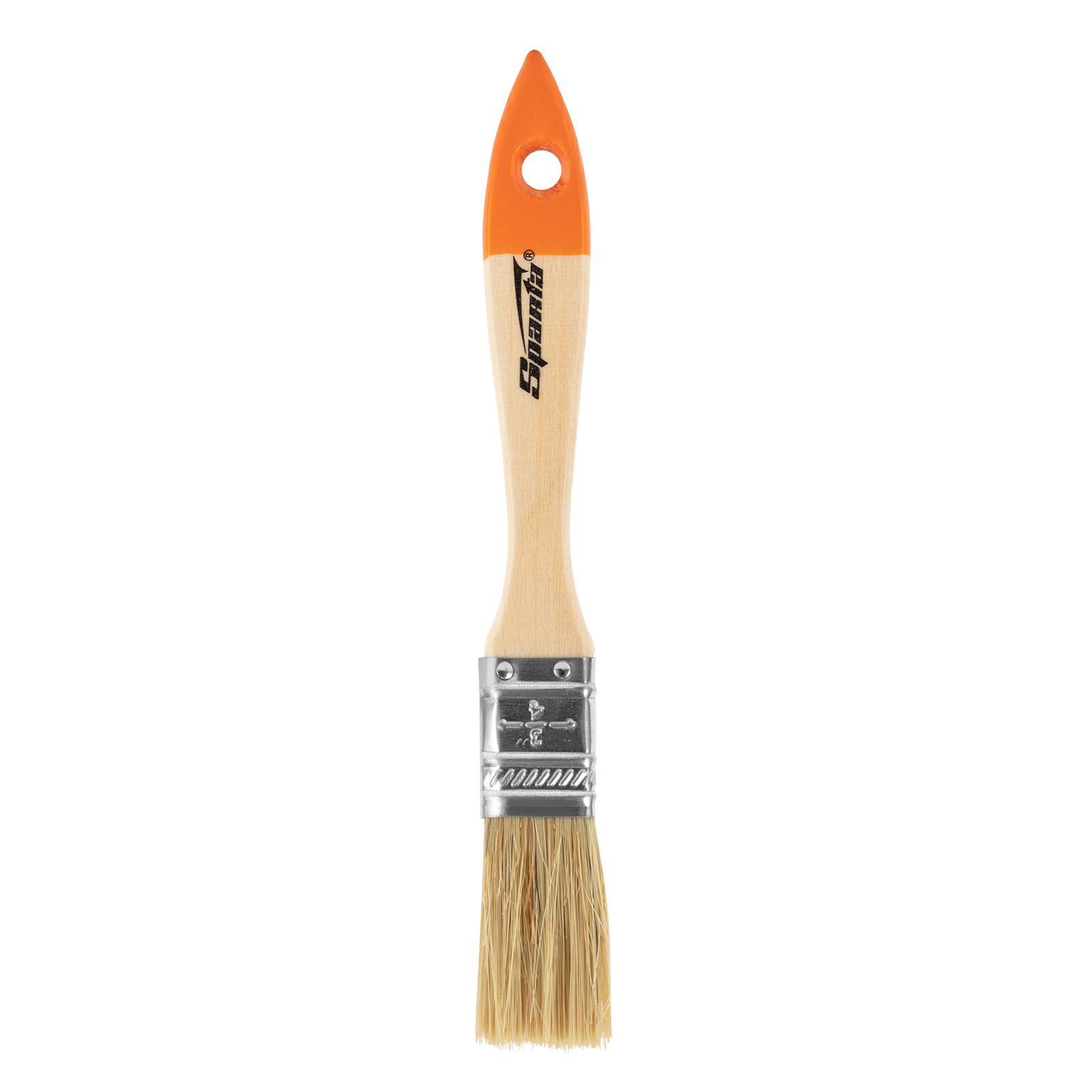 Кисть плоская Slimline 3/4" (20 мм) натуральная щетина, деревянная ручка Sparta 