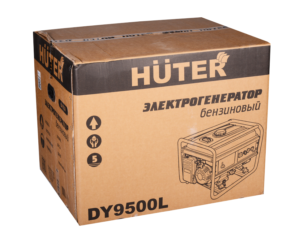Портативный бензогенератор Huter DY9500L 