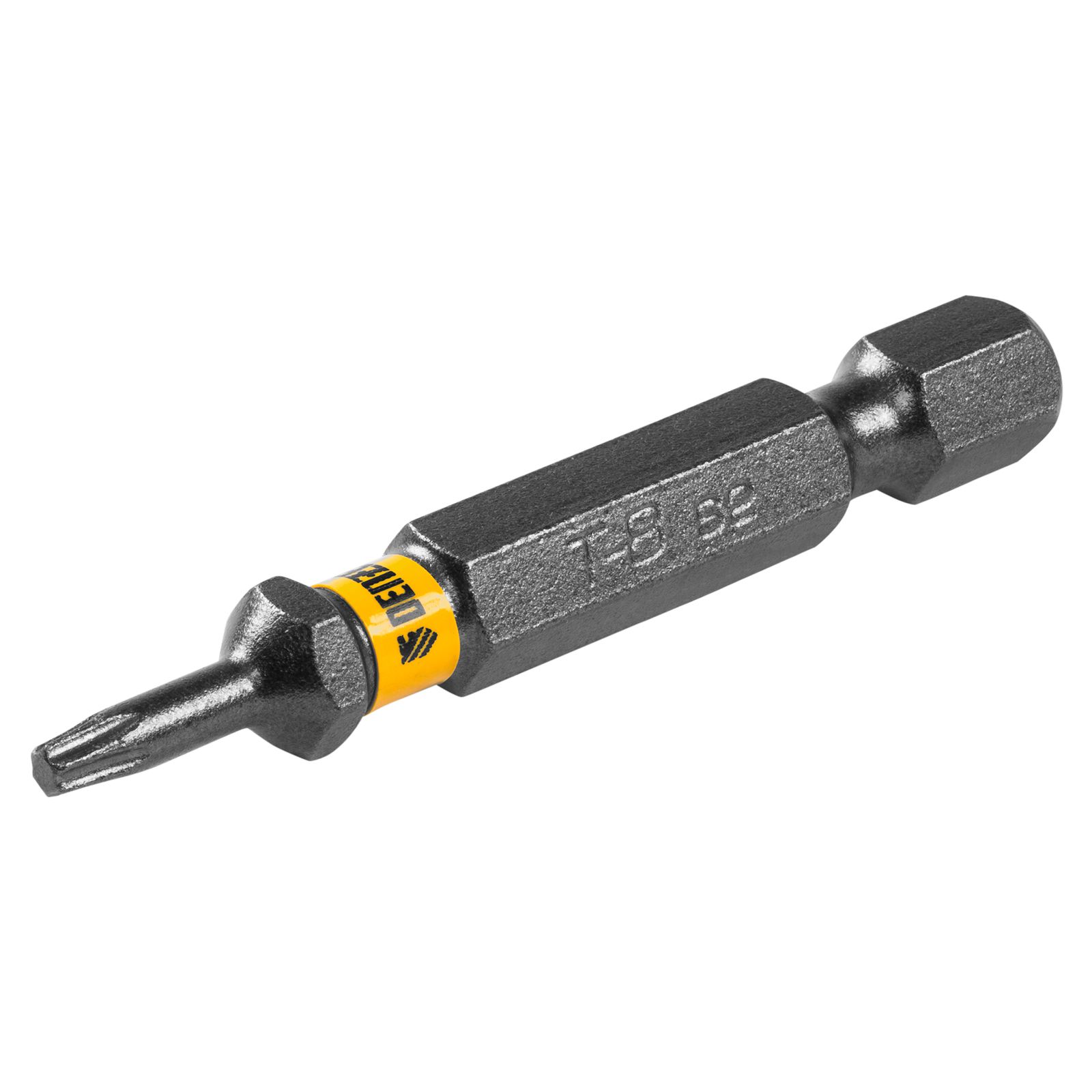Бита TX 8х50, сталь S2, шестигранный профиль, 10 шт. Е 6,3 Denzel 
