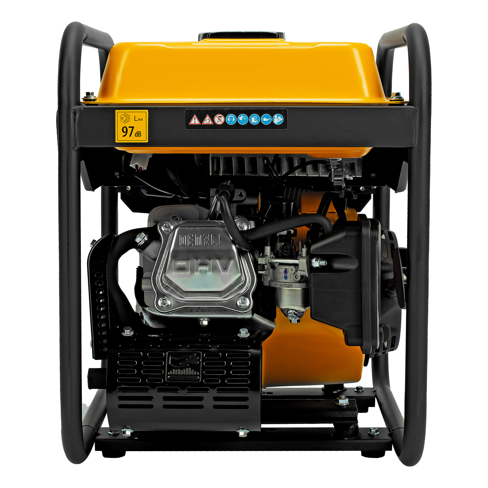 Генератор инверторный GK-3800iF, 3,8 кВт, 230 В, ручной старт DENZEL 
