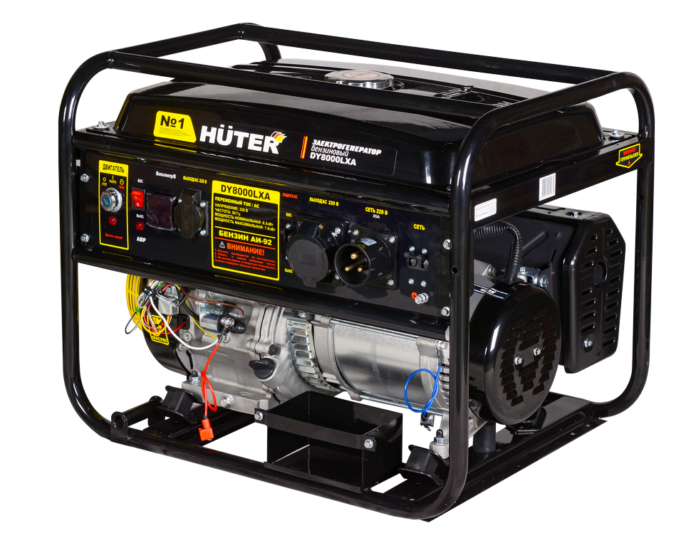 Портативный бензогенератор Huter DY8000LXA 64/1/30 