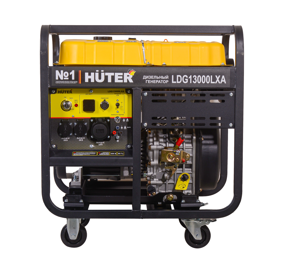 Электрогенератор дизельный LDG 13000LXА Huter 64/2/10 