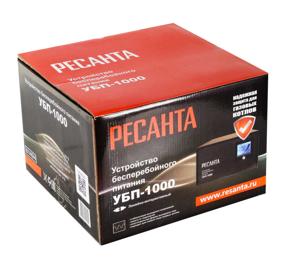 Устройство бесперебойного питания Ресанта УБП-1000 