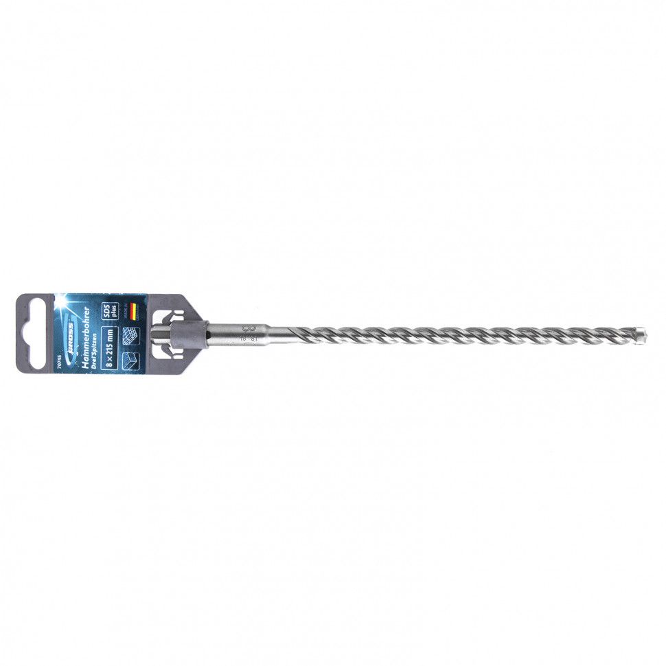 Бур по бетону Drei spitzen, 8 x 215 мм, SDS Plus Gross 