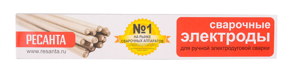 Электрод для сварки Ресанта МР-3 Ф2,5 Пачка 1 кг