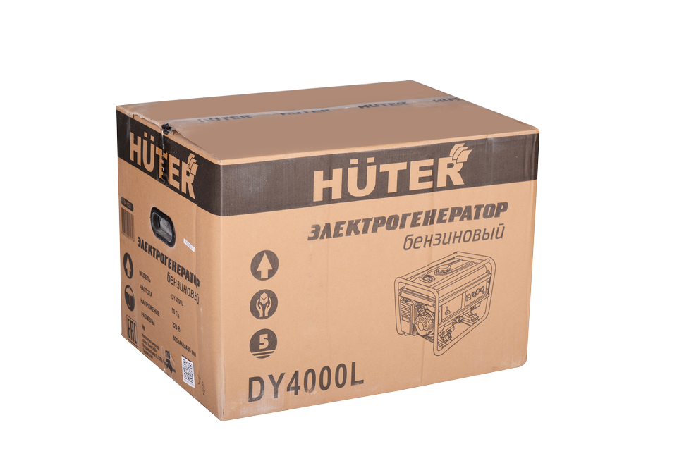 Портативный бензогенератор Huter DY4000L 