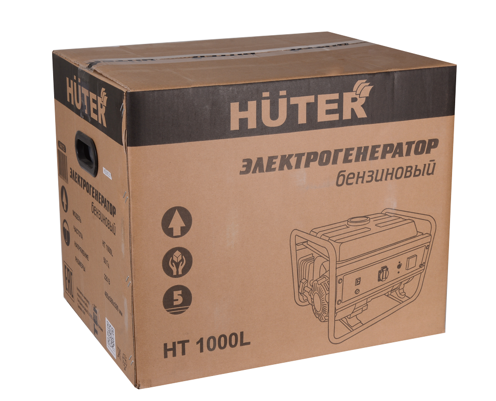 Портативный бензогенератор Huter HT1000L 