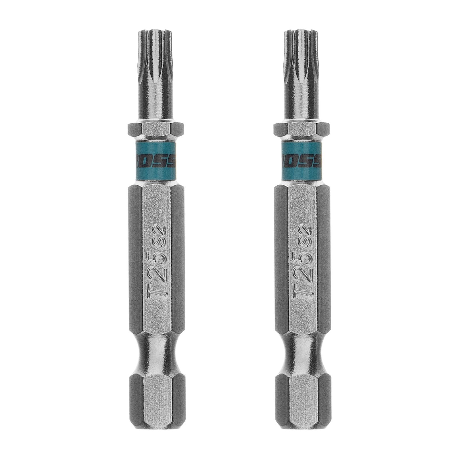Бита Torx 25х50мм, сталь S2, шестигр., 2 шт. Gross 