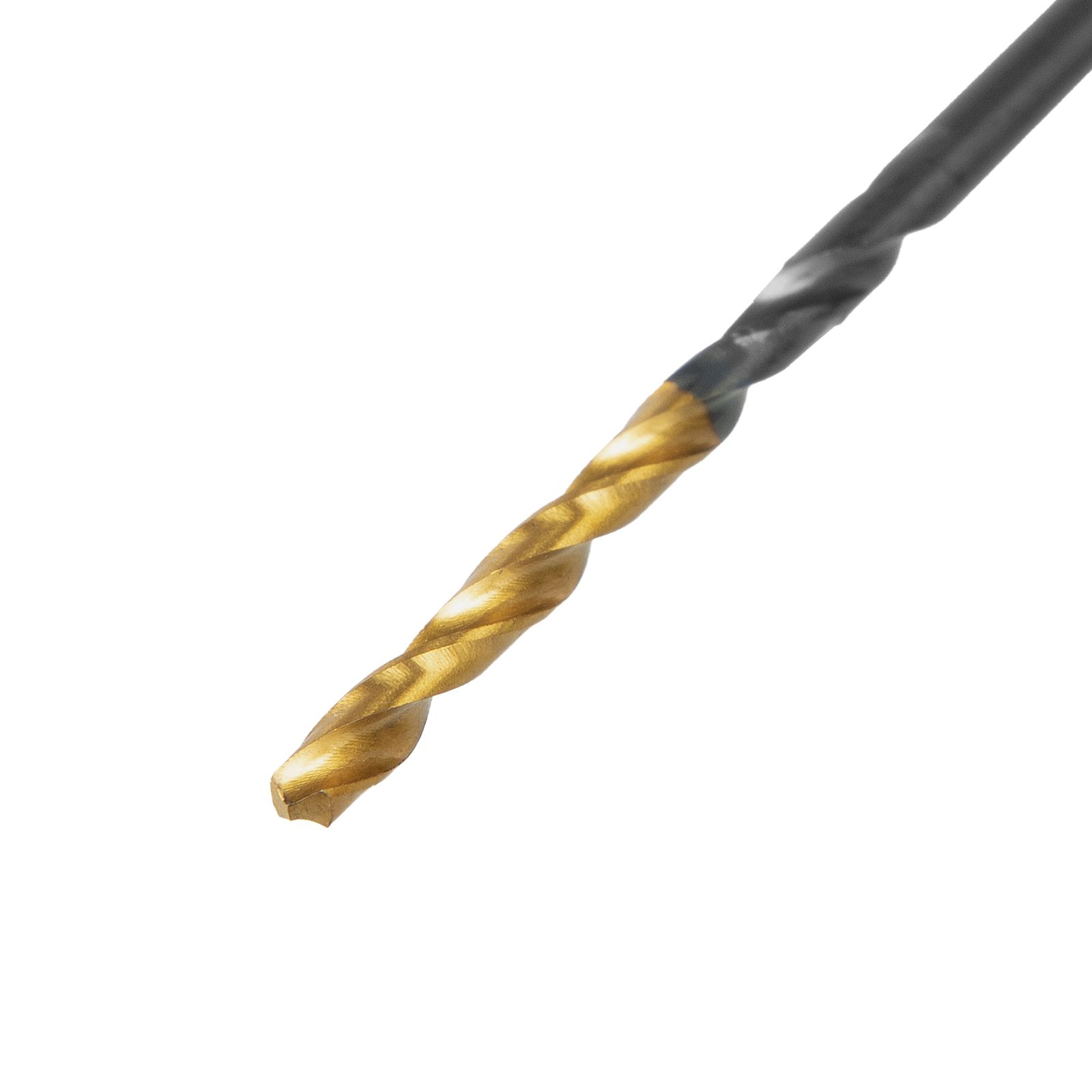 Сверло по металлу, 2 мм, HSS-Tin, Golden Tip, 10 шт. Denzel 