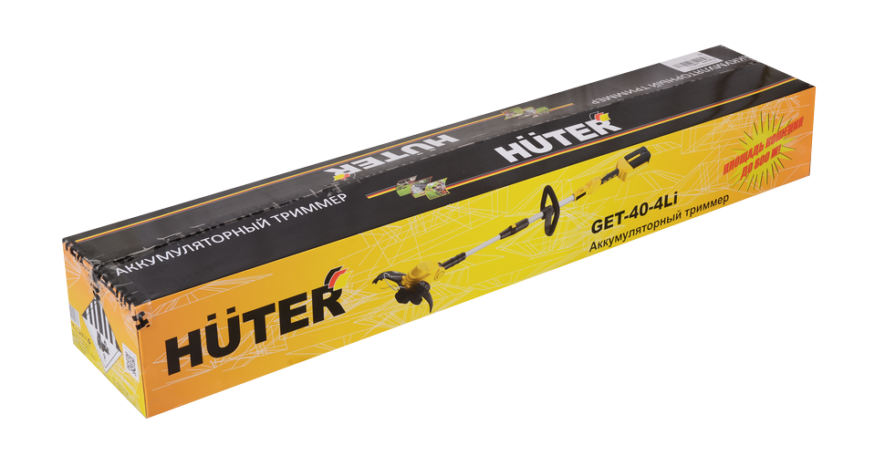 Аккумуляторный триммер Huter GET-40-4Li 