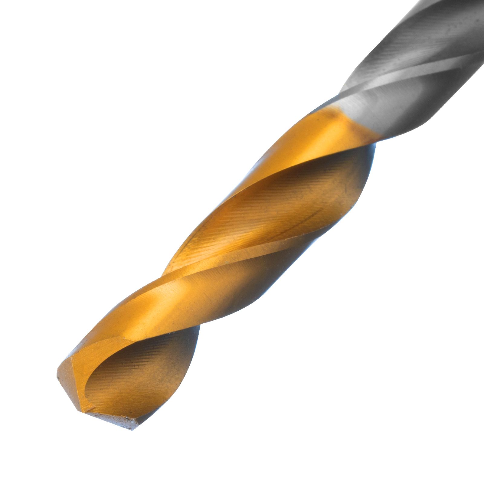 Сверло спиральное по металлу 7,5 x 109 мм, Р6М5, Golden Tip  Denzel 