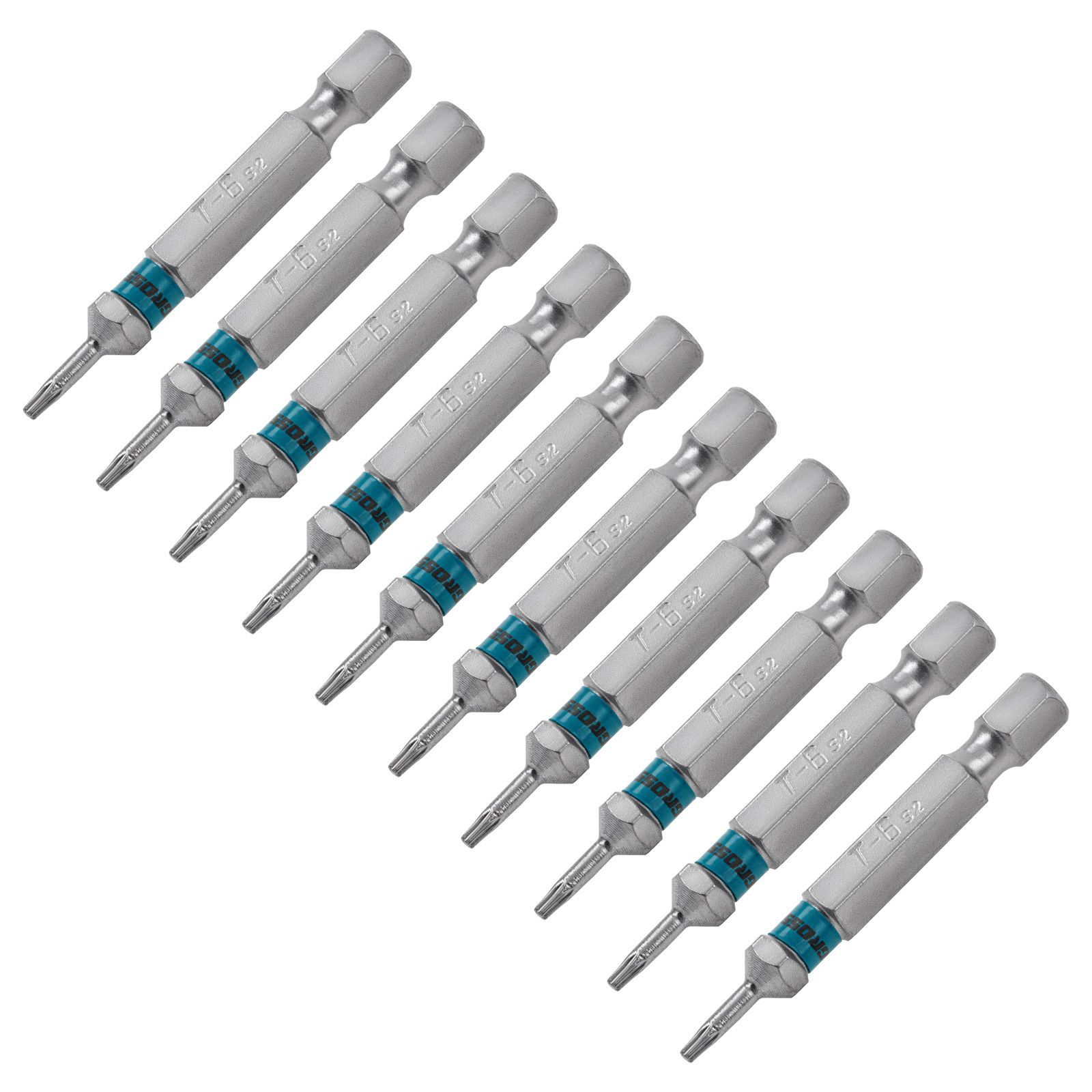 Бита Torx 6 х 50, сталь S2, 10 шт. Gross 