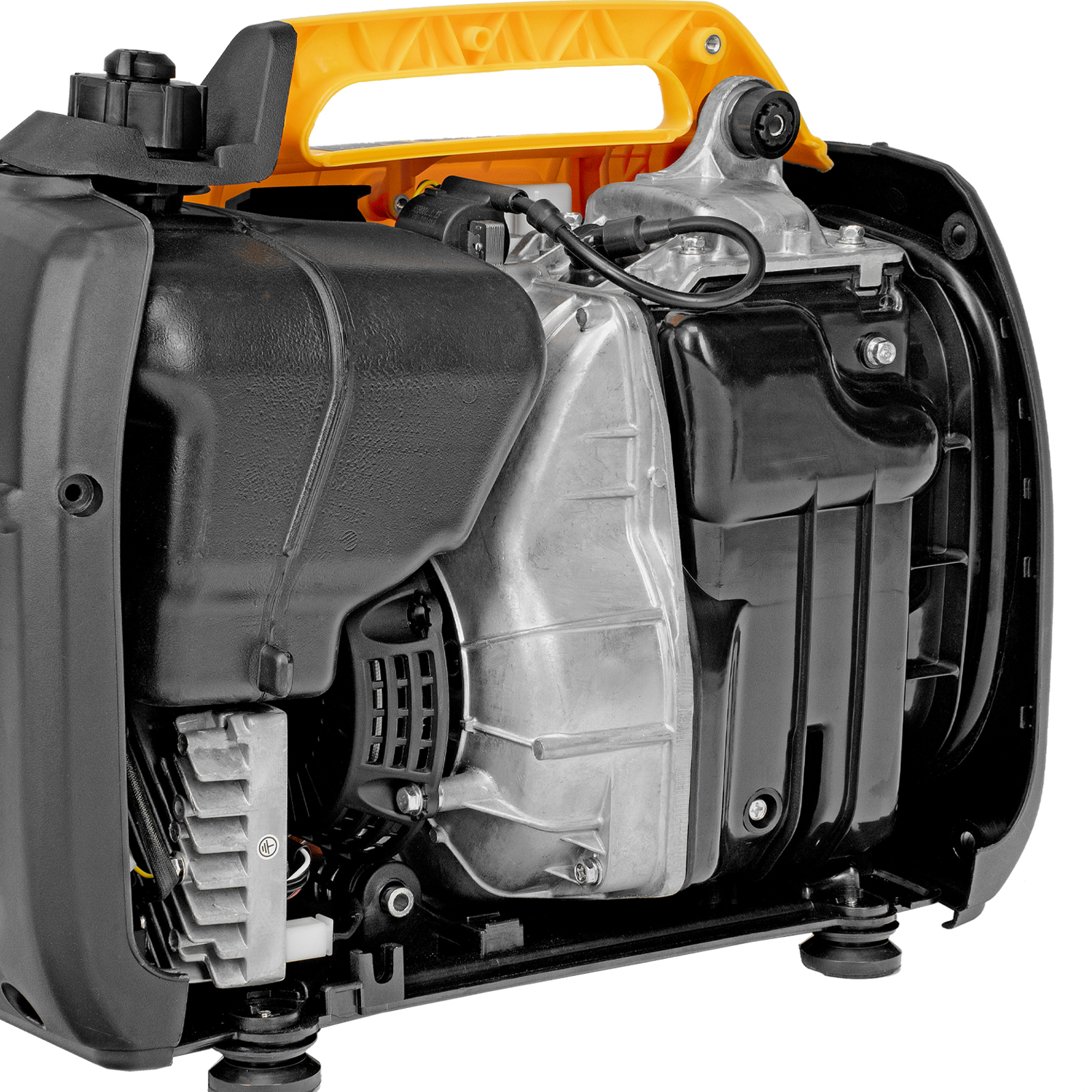 Генератор инверторный GT-2200iS, 2.2 кВт, 230 В, бак 4 л, закрытый корпус, ручной старт Denzel 