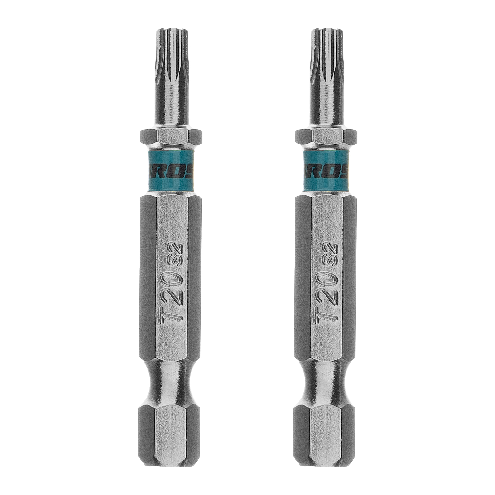 Бита Torx 20х50мм, сталь S2, шестигр., 2 шт. Gross 