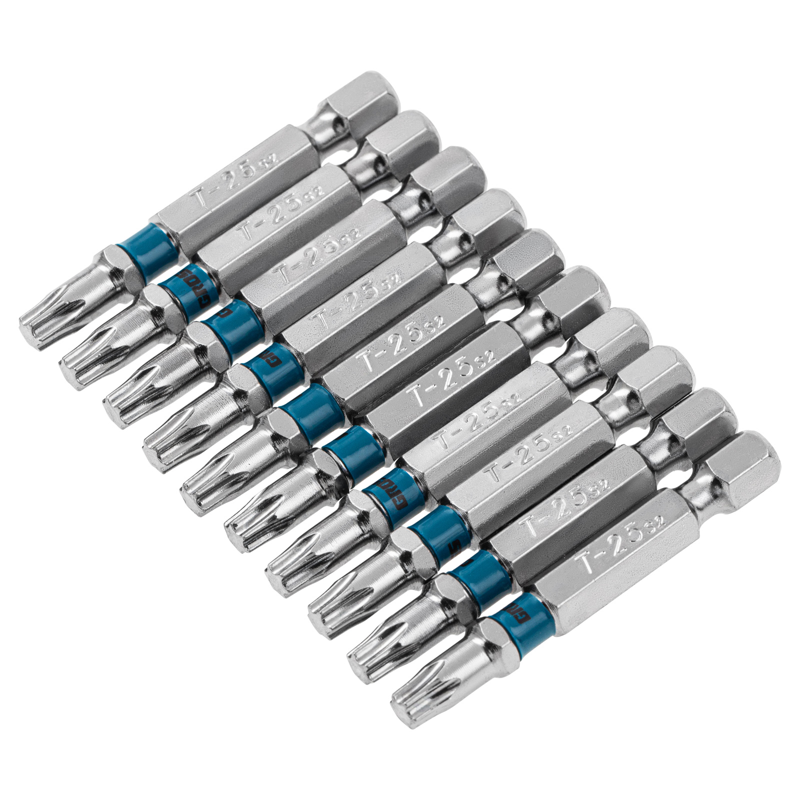 Бита Torx 25 х 50, сталь S2, 10 шт. Gross 