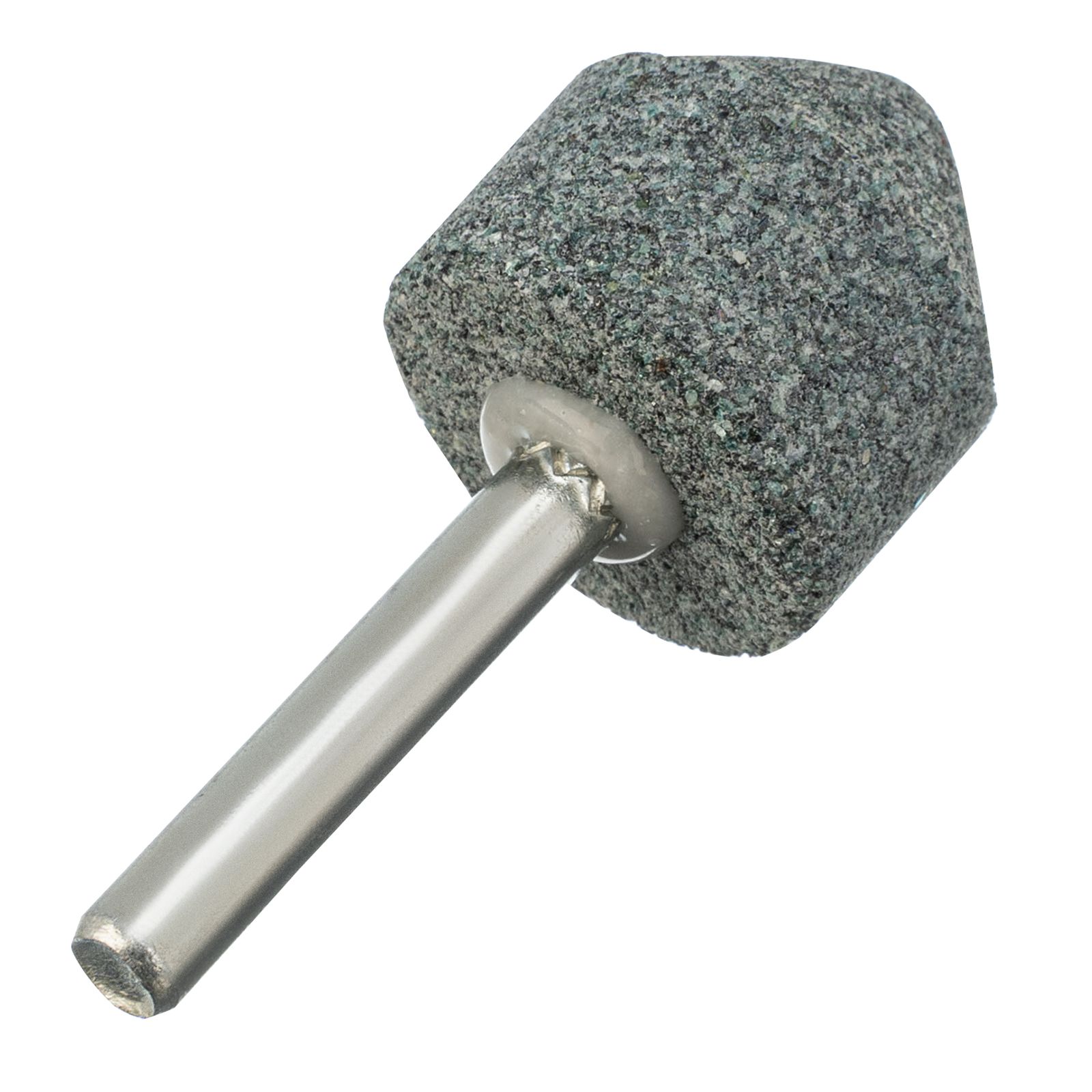 Шарошка абразивная, конус, для дрели, 25 x 25 мм, хвостовик d6 мм, 63С Denzel 