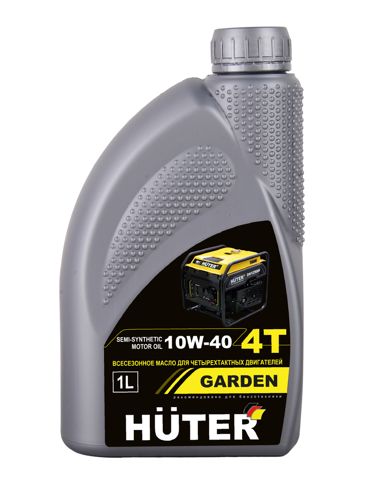 Масло моторное 10W-40 полусинтетическое для четырёхтактных двигателей Huter 