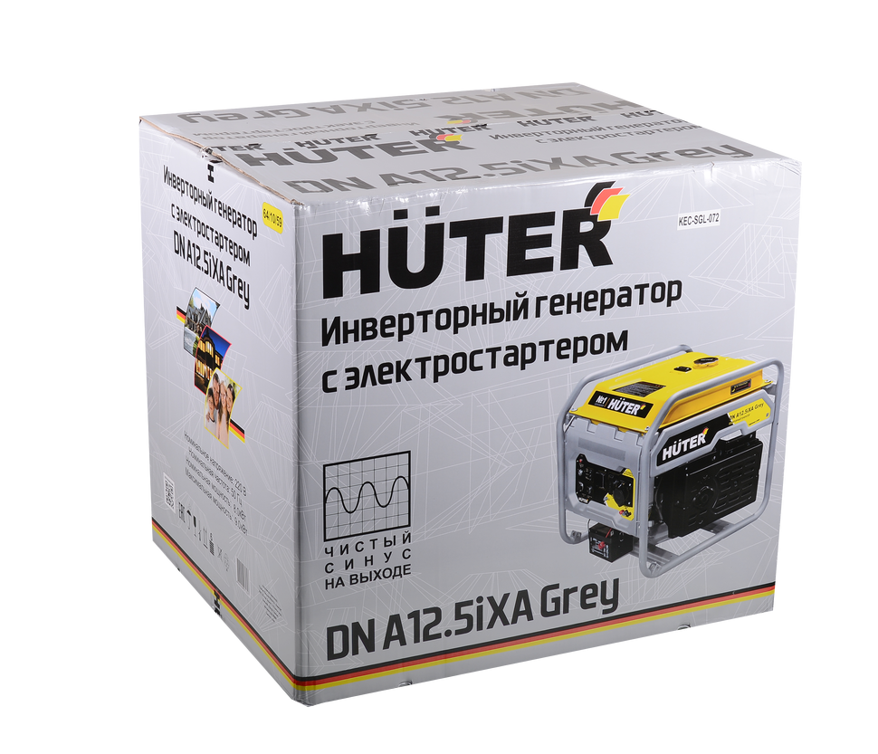 Инверторный генератор Huter DN A12,5iXA Grey 64/10/59 