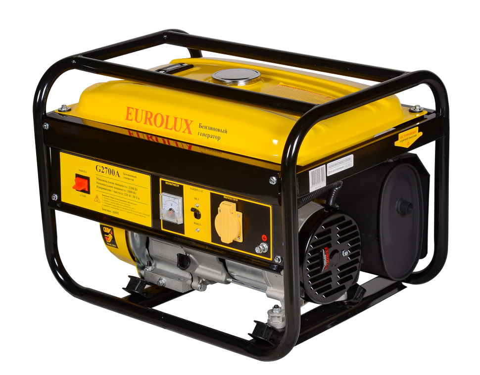 Бензиновый генератор EUROLUX G2700A 64/1/36