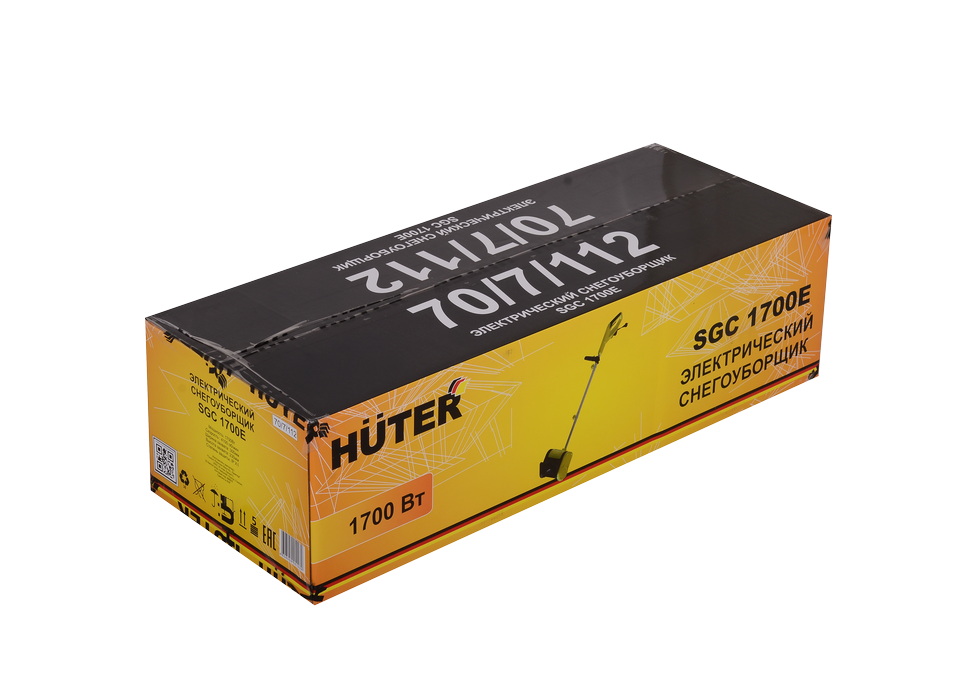 Снегоуборщик электрический (электролопата) Huter SGC 1700E 