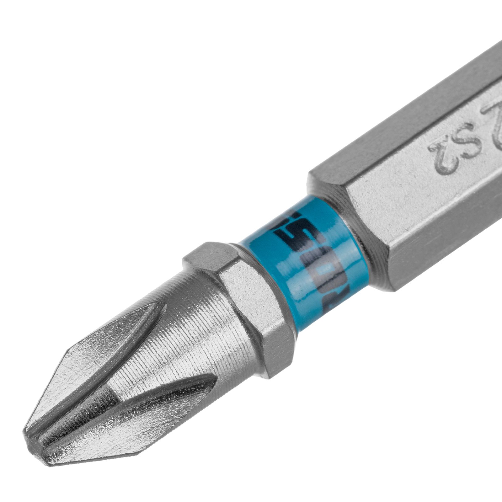 Бита PH2х50мм, сталь S2, шестигр., 10 шт. Gross 