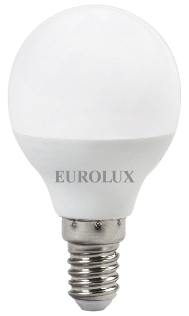 Лампа светодиодная EUROLUX LL-E-G45-7W-230-4K-E14 