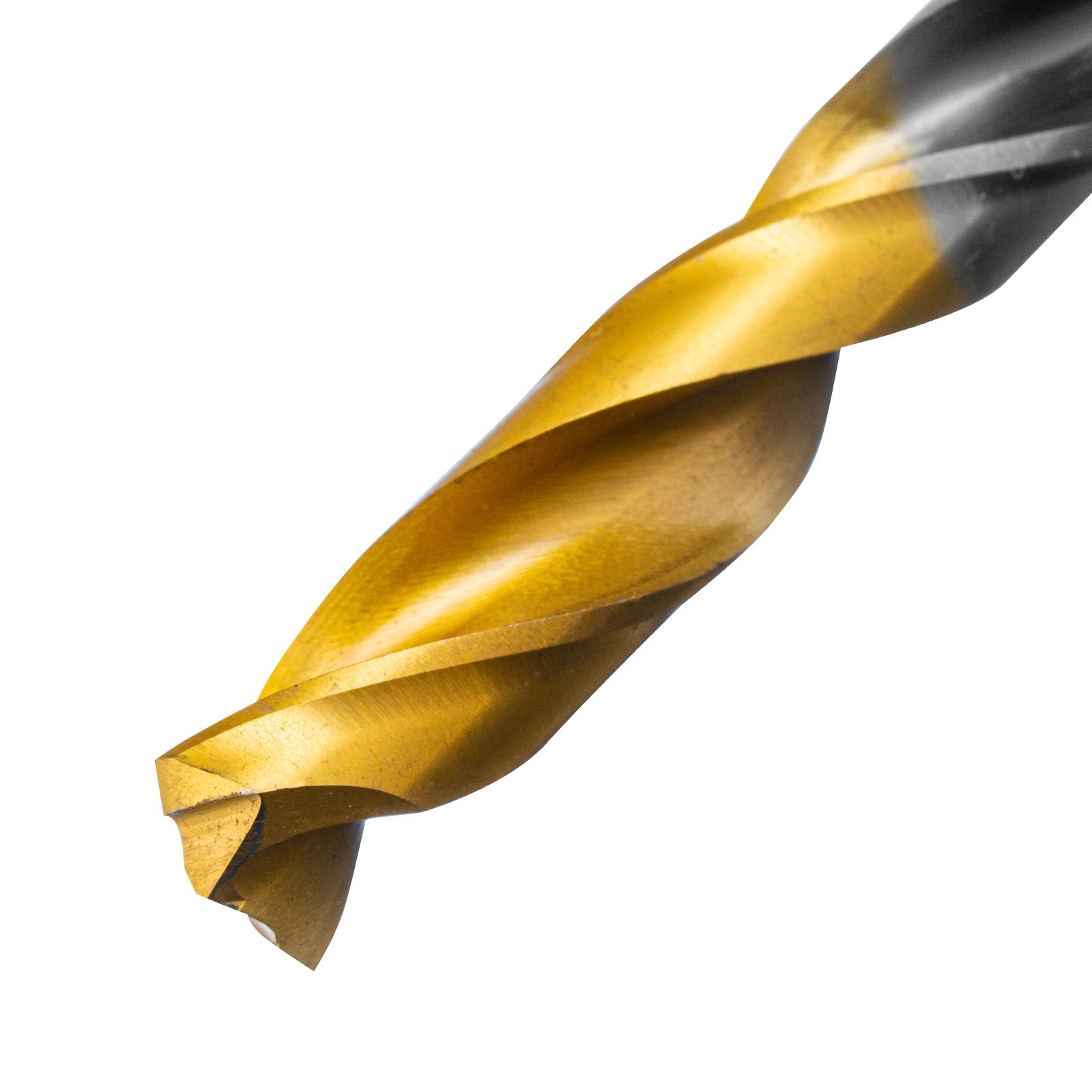 Сверло спиральное по металлу 9 x 125мм, Р6М5, Golden Tip, многогранная заточка Denzel 