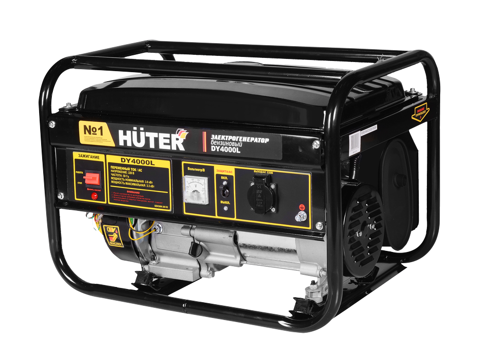 Портативный бензогенератор Huter DY4000L 