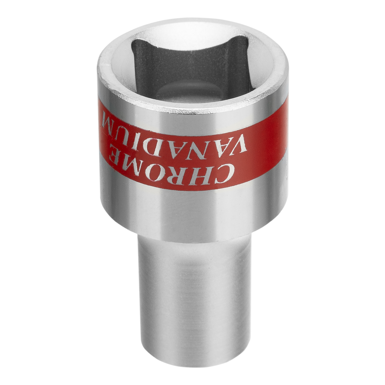 Головка торцевая, 8 мм, двенадцатигранная, CrV, под квадрат 1/2, хромированная Matrix 
