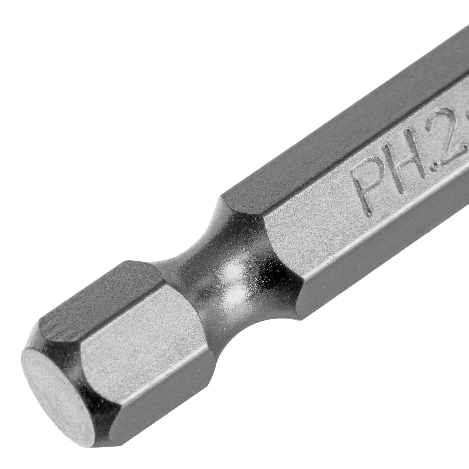 Бита PH2х50мм, сталь S2, шестигр., 10 шт. Gross 