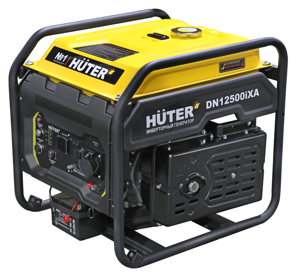 Инверторный генератор Huter DN12500iXA (электростартер) 64/10/13