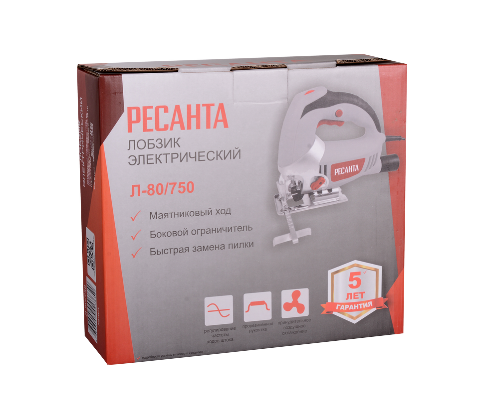 Лобзик электрический Ресанта Л-80/750 