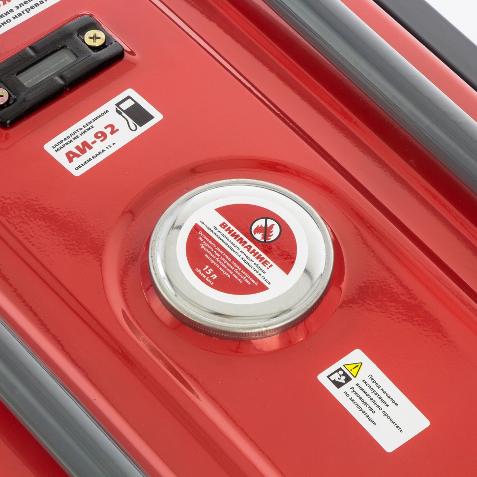 Генератор бензиновый LK 3500, 2.8 кВт, 230 В, бак 15 л, ручной старт Kronwerk 