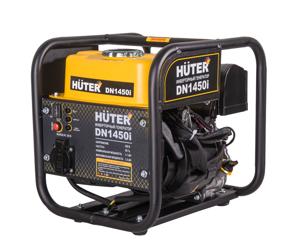 Инверторный генератор DN1450i Huter 