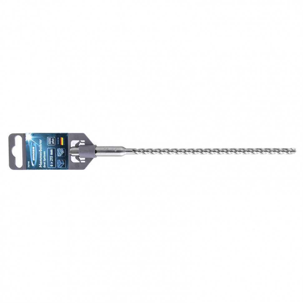 Бур по бетону Drei spitzen, 6 x 215 мм, SDS Plus Gross 