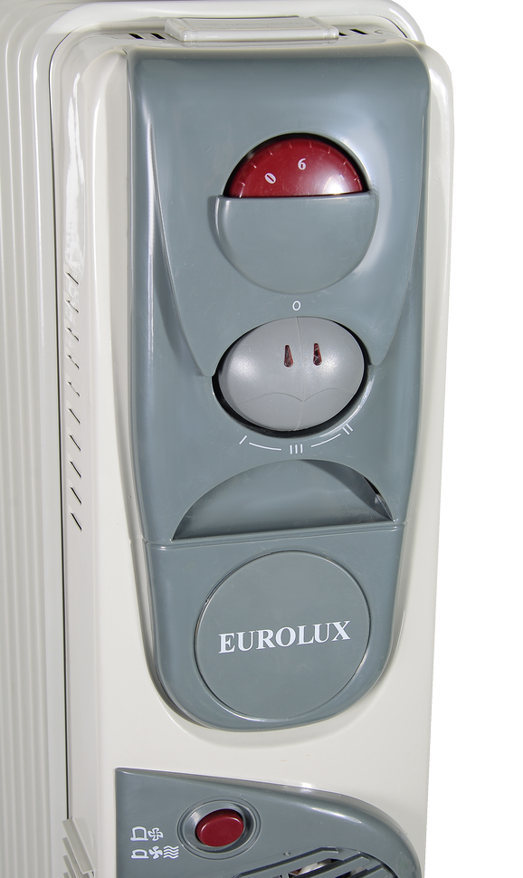 Масляный радиатор Eurolux ОМ-EU-9НВ с вентилятором 