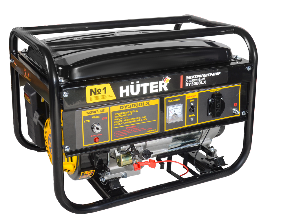 Портативный бензогенератор Huter DY3000LX 