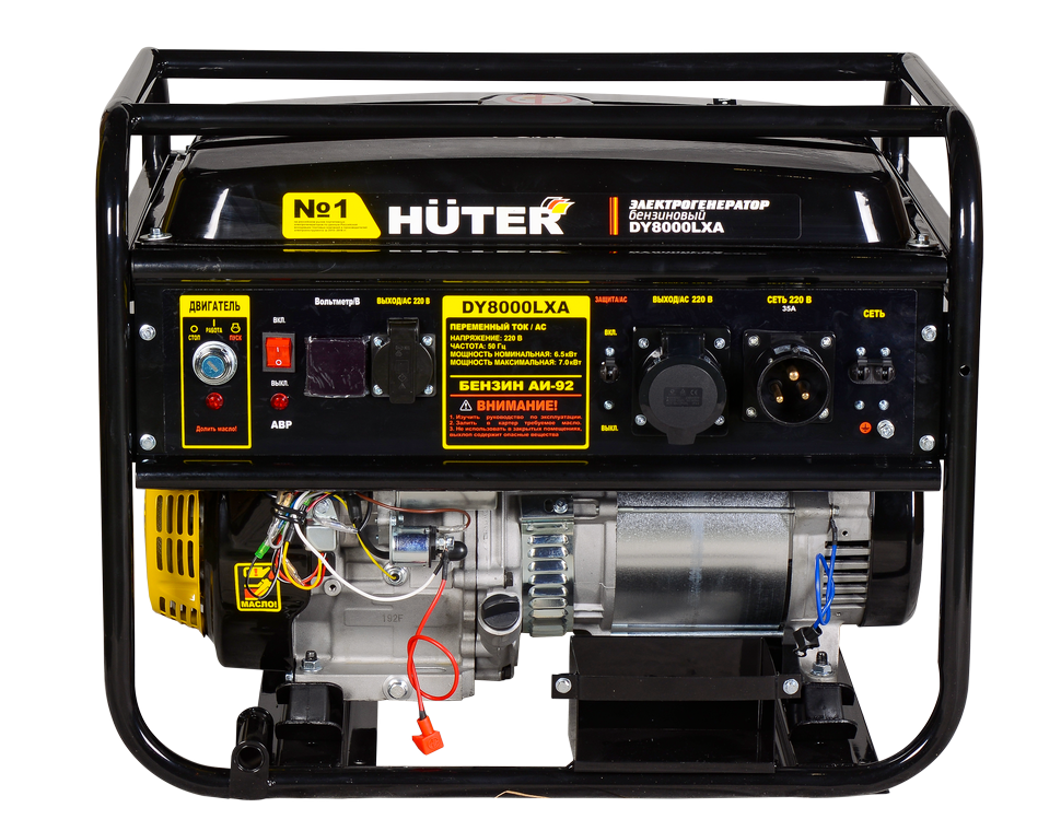 Портативный бензогенератор Huter DY8000LXA 64/1/30 