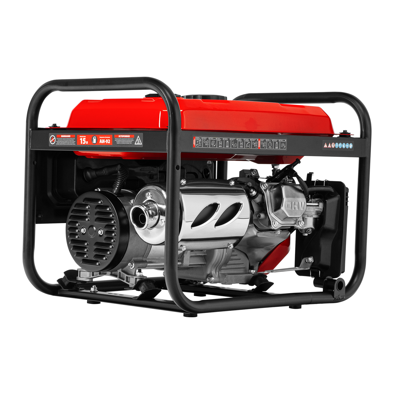 Генератор бензиновый RS-3500, 2,8 кВт, 230В, ручной стартер MTX 