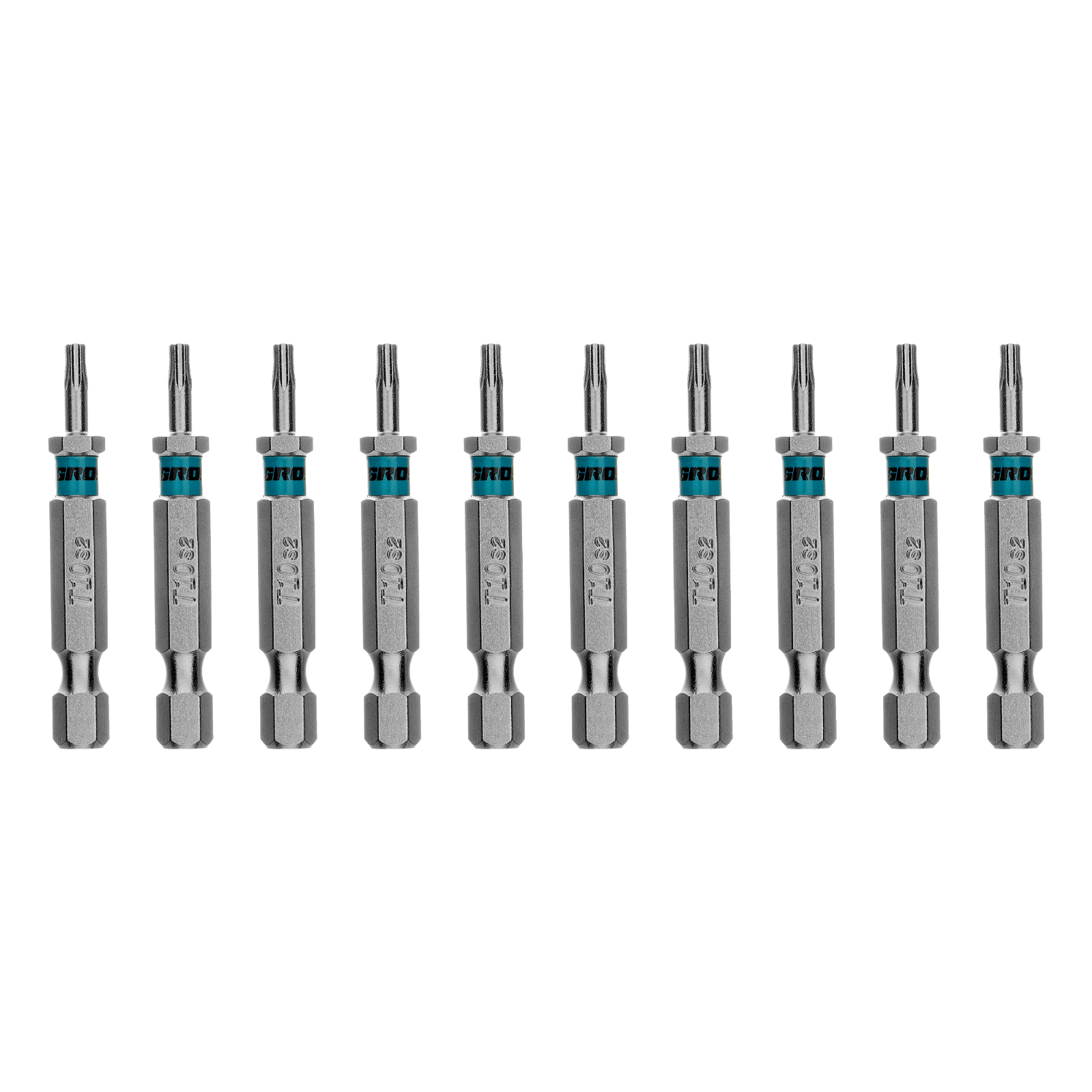 Бита Torx 10х50мм, сталь S2, шестигр., 10 шт. Gross 