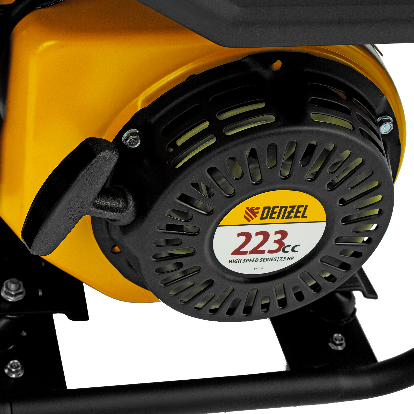 Генератор инверторный GK-3800iF, 3,8 кВт, 230 В, ручной старт DENZEL 