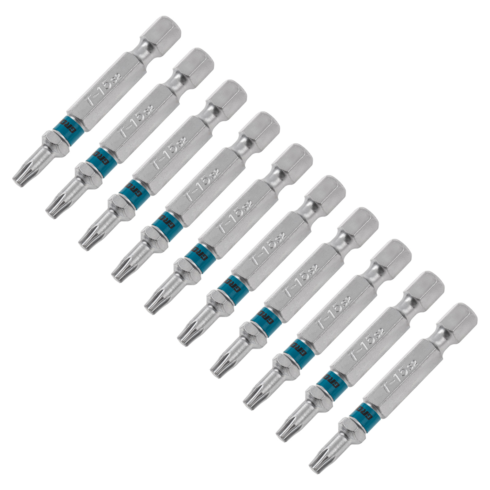Бита Torx 15 х 50, сталь S2, 10 шт. Gross 