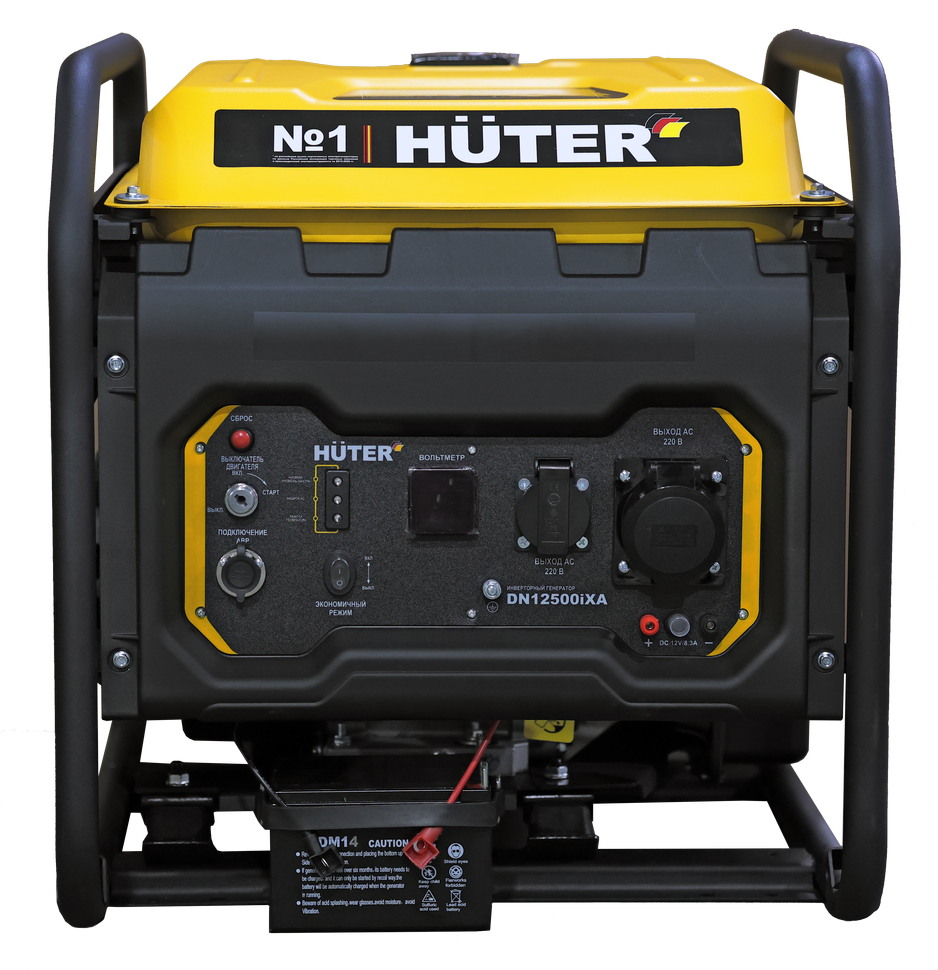 Инверторный генератор Huter DN12500iXA (электростартер) 64/10/13 