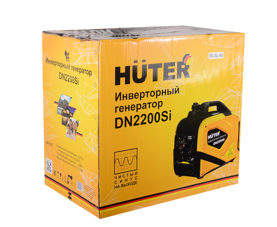 Инверторный генератор DN2200Si Huter 
