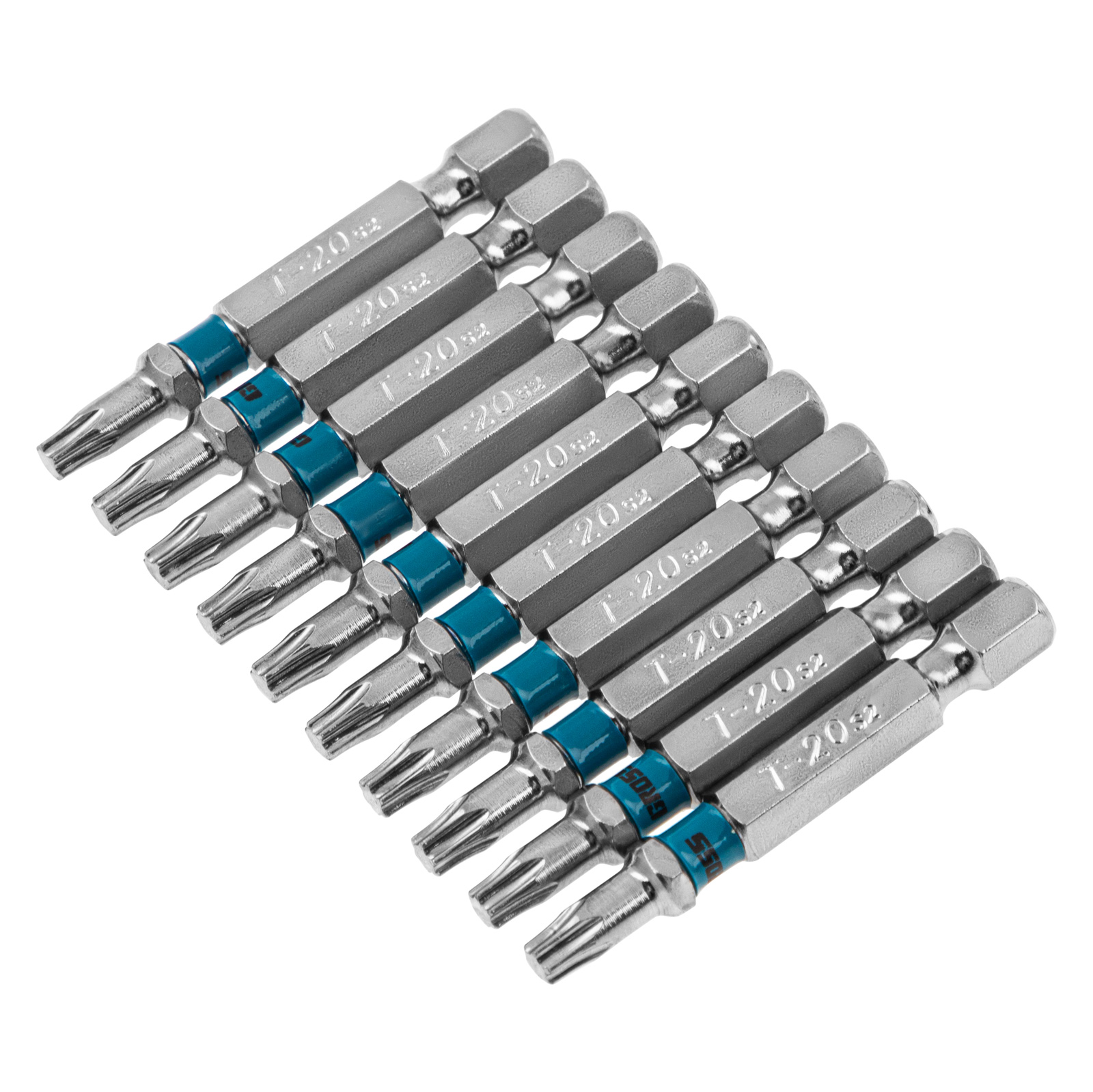 Бита Torx 20 х 50, сталь S2, 10 шт. Gross 
